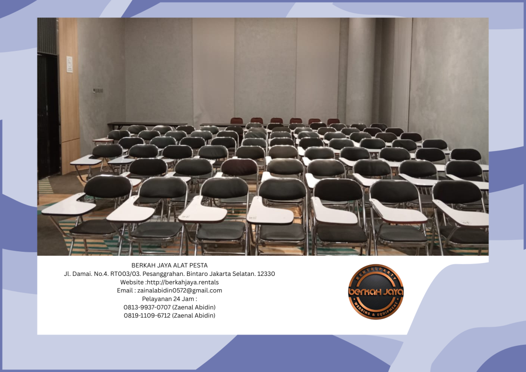 Rental Kursi Test Kuliah Stainless Lipat Wilayah Bogor