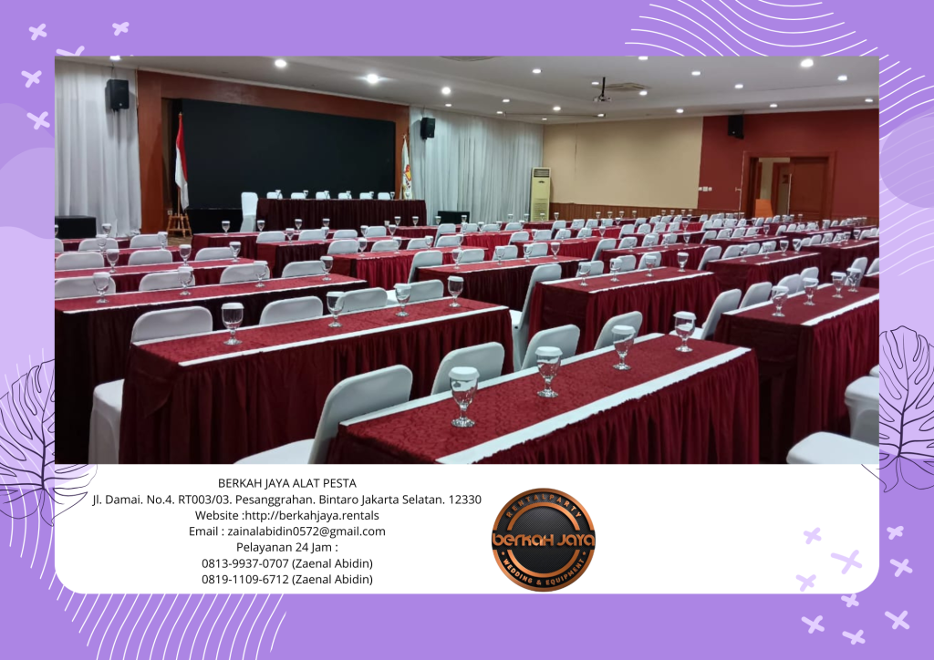 Pusat Sewa Meja IBM Aneka Model Dan Warna Cover Daerah Jakarta