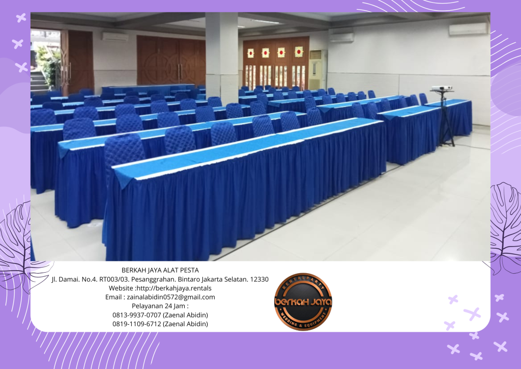 Pusat Sewa Meja IBM Aneka Model Dan Warna Cover Daerah Jakarta