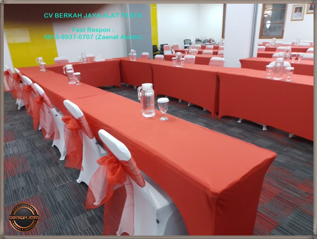 Rental Meja IBM Dan Kursi Cover Event PPATK Jakarta