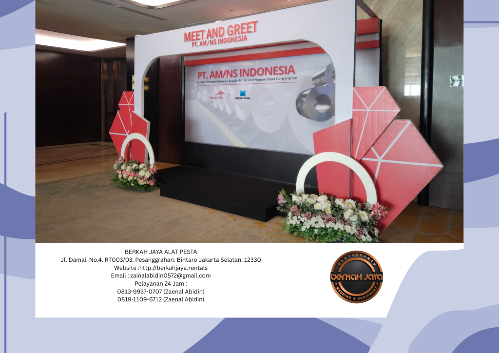 Sewa Get Backdrop Lengkap Acessories Daerah Jakarta Utara Siap Setting