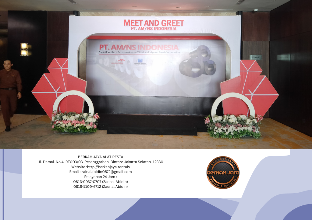 Sewa Get Backdrop Lengkap Acessories Daerah Jakarta Utara Siap Setting
