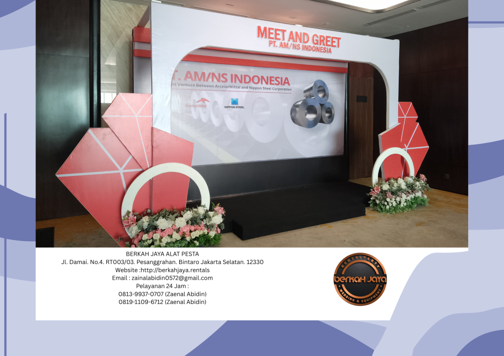 Sewa Get Backdrop Lengkap Acessories Daerah Jakarta Utara Siap Setting