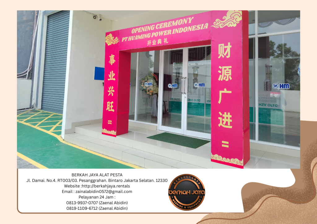 Jasa Sewa Gate Masuk Di Jakarta Model Kekinian