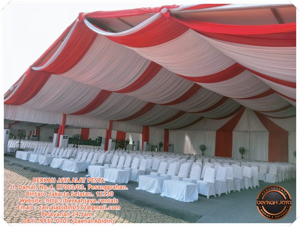 Jasa Sewa Tenda Merah Putih Meja Kursi Sofa Jakarta Selatan