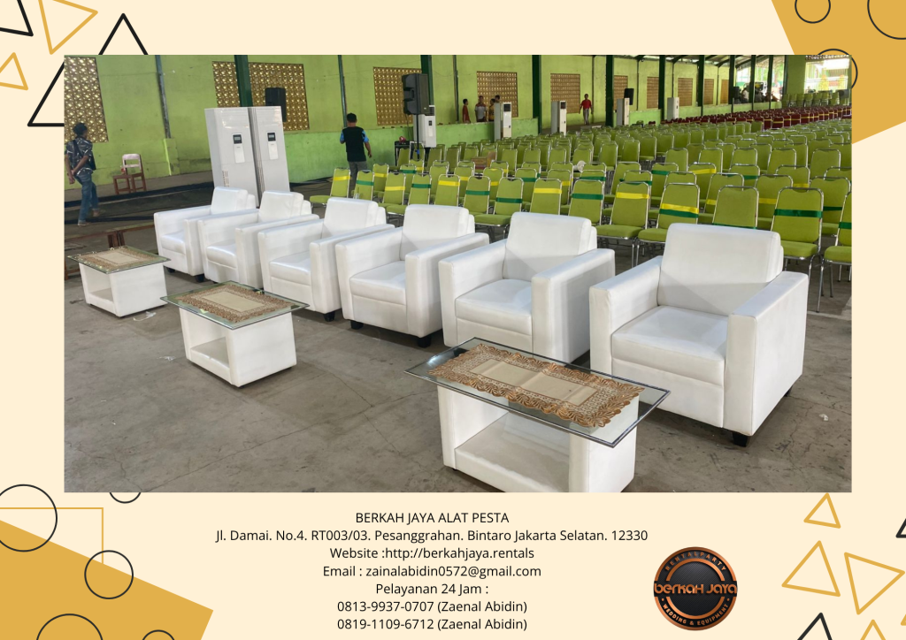 Sewa Backdrop Panggung Sofa Meja Dan Kursi Jakarta Selatan