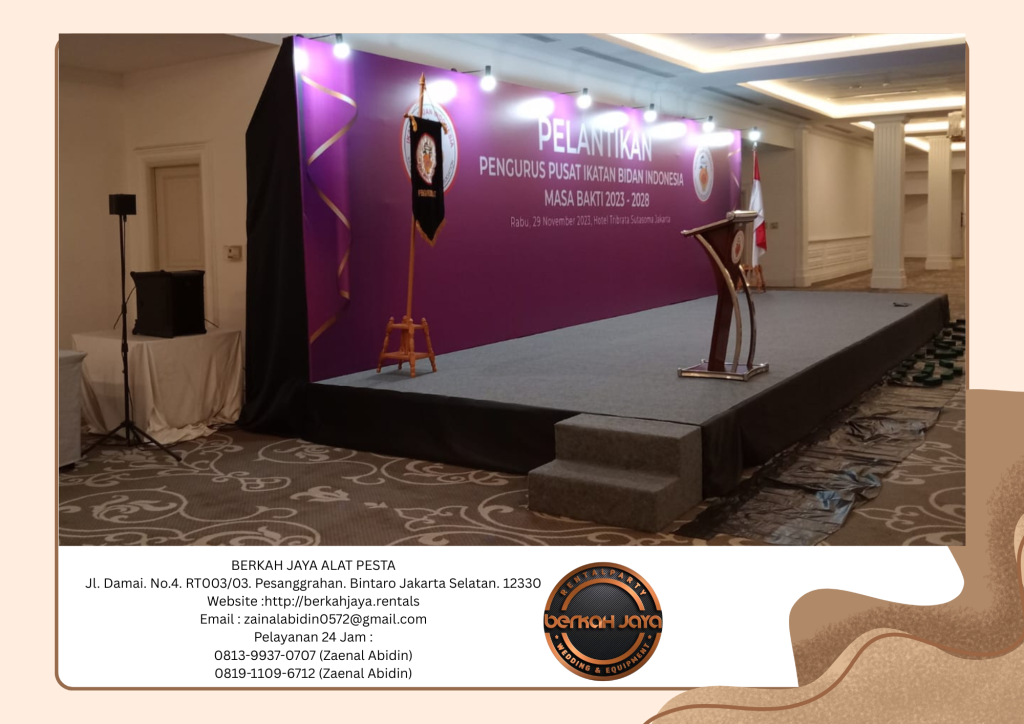 Sewa Backdrop Panggung Sofa Meja Dan Kursi Jakarta Selatan