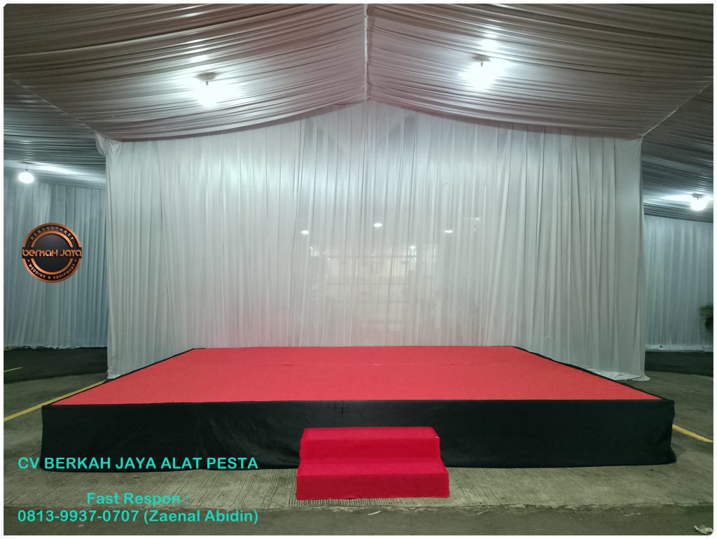 Sewa Panggung Dan Backdrop Event Memeriahkan Agustusan Outdoor Jakarta