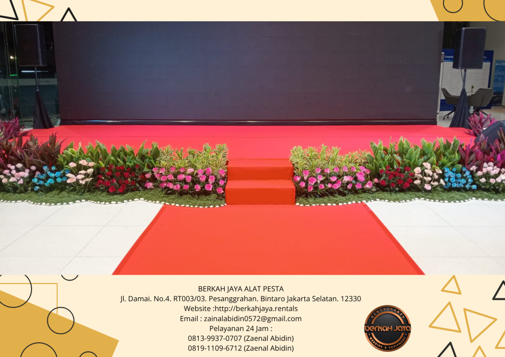 Sewa Panggung Dan Backdrop Event Memeriahkan Agustusan Outdoor Jakarta