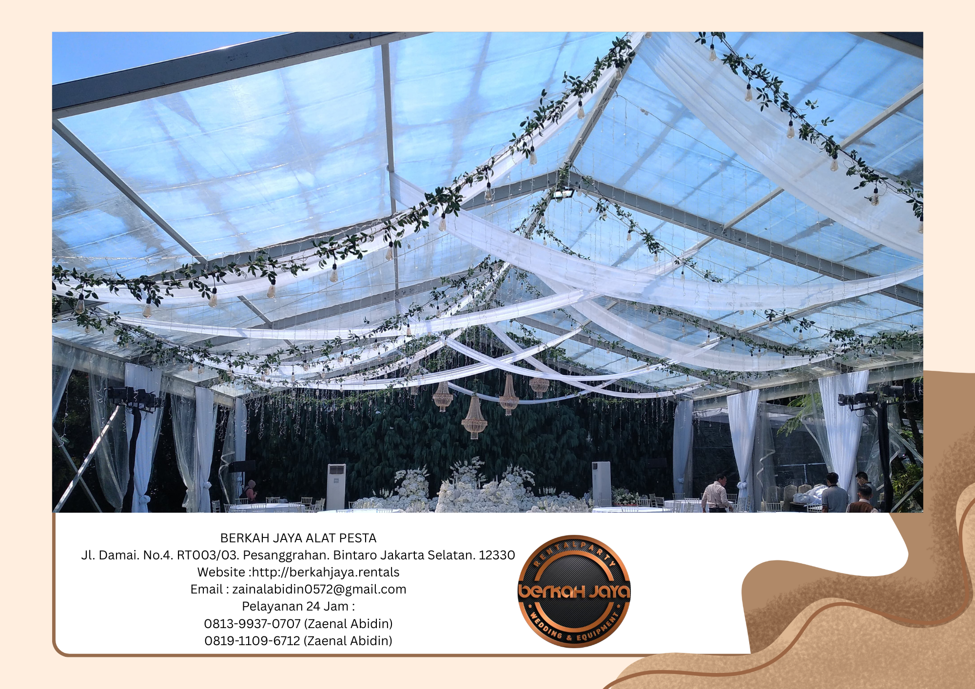 Jasa Sewa Tenda Ulang Tahun Jakarta Selatan