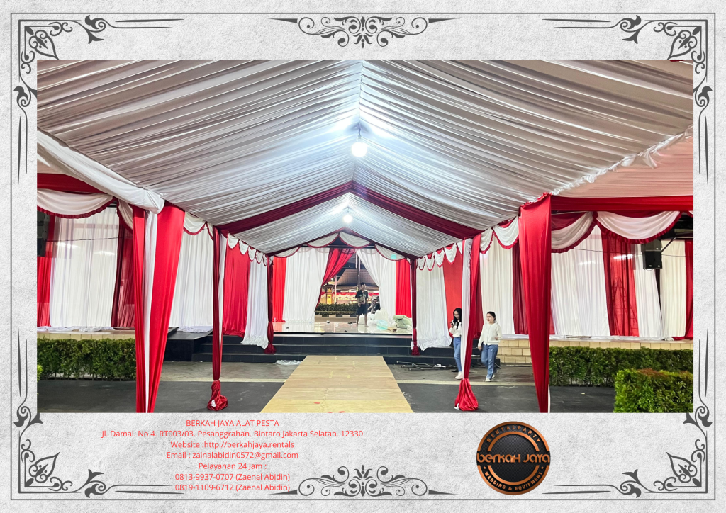 Pusat Sewa Tenda Konvensional Hanggar Bazar Roder Jakarta Selatan