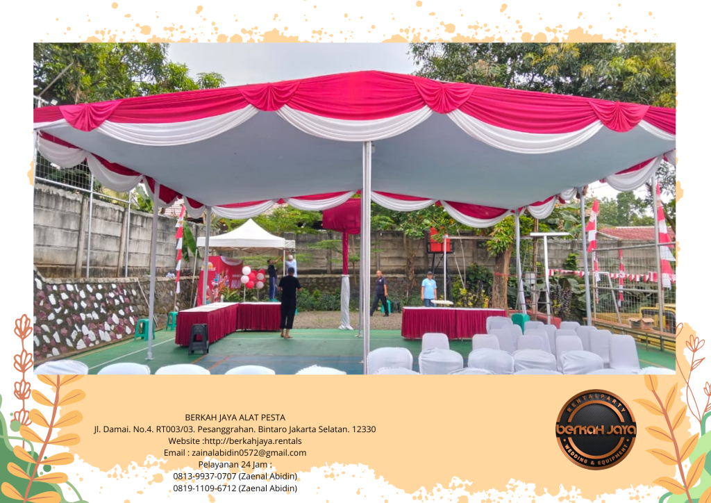 Sewa Tenda Plafon Event Gerbang Tol Semanggi Jakarta