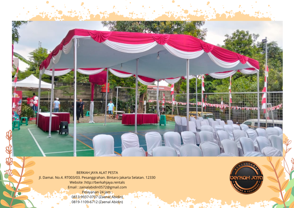 Sewa Tenda Plafon Event Gerbang Tol Semanggi Jakarta