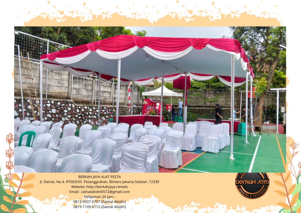 Sewa Tenda Plafon Event Gerbang Tol Semanggi Jakarta