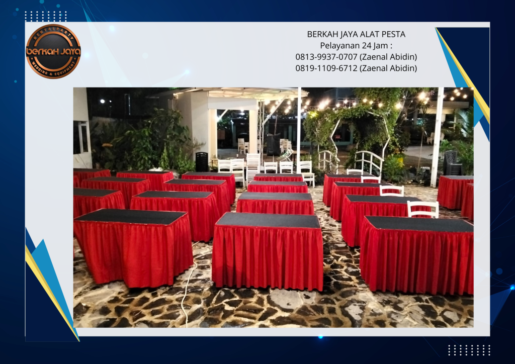 Rental Round Table Meja Kotak Meja Ibm Jakarta Selatan