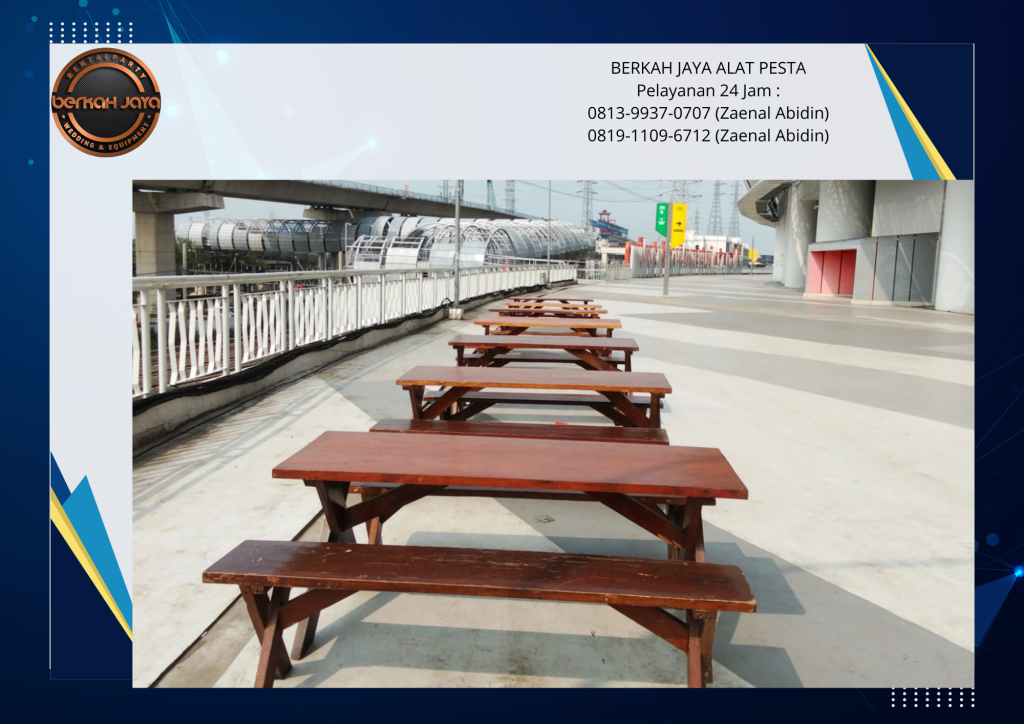 Sewa Kursi Dan Meja Taman Type Kaki Extra Jakarta Selatan