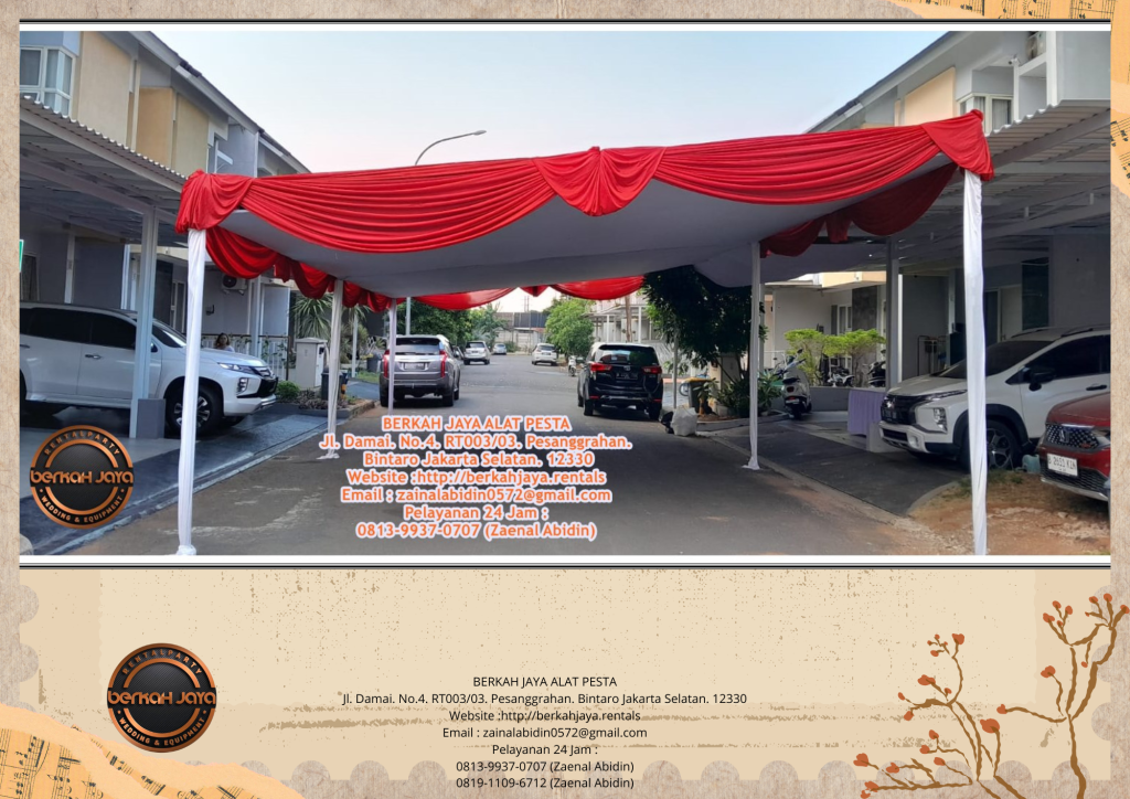 Pusat Sewa Tenda Konvensional Hanggar Bazar Roder Jakarta Selatan