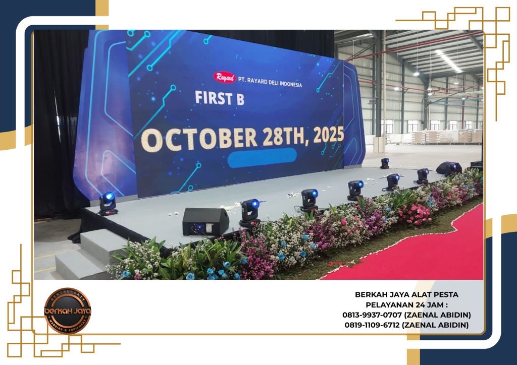 Rental Kursi Meja Panggung Tiang Antrian Area Jakarta Selatan