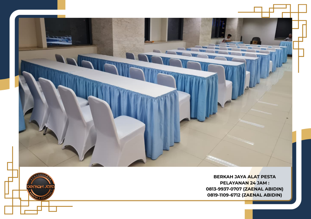 Rental Meja Bundar Meja Kotak Kursi Futura Event Polda Metrojaya Jakarta