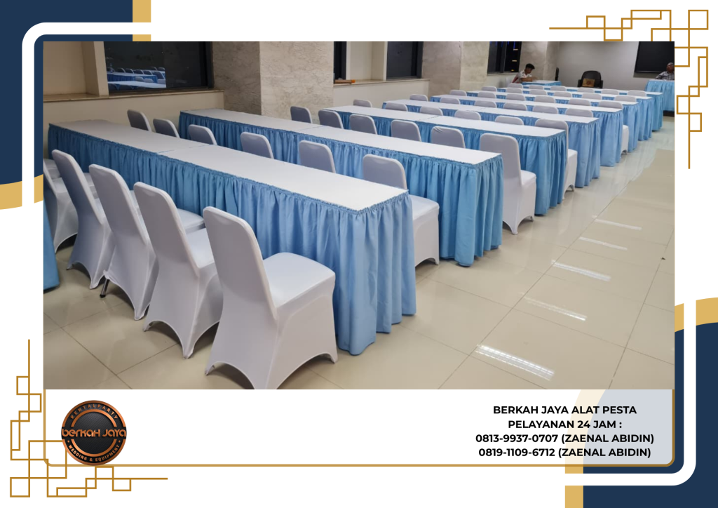 Rental Kursi Meja Panggung Tiang Antrian Area Jakarta Selatan