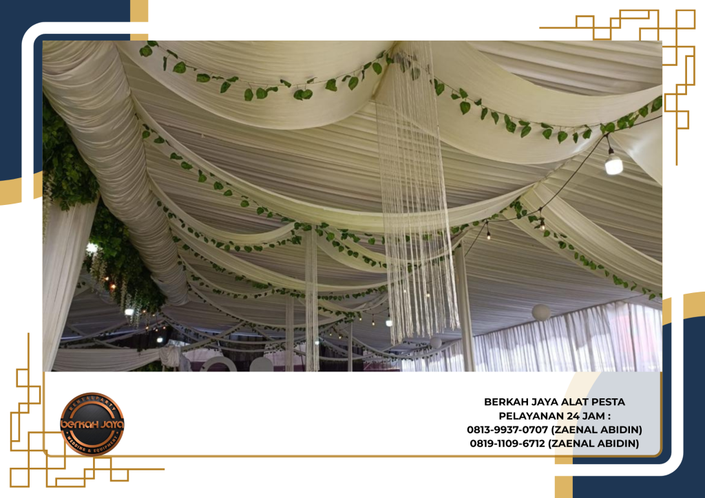 Rental Tenda Aneka Dekorasi Untuk Berbagai Jenis Event Di Jakarta Selatan