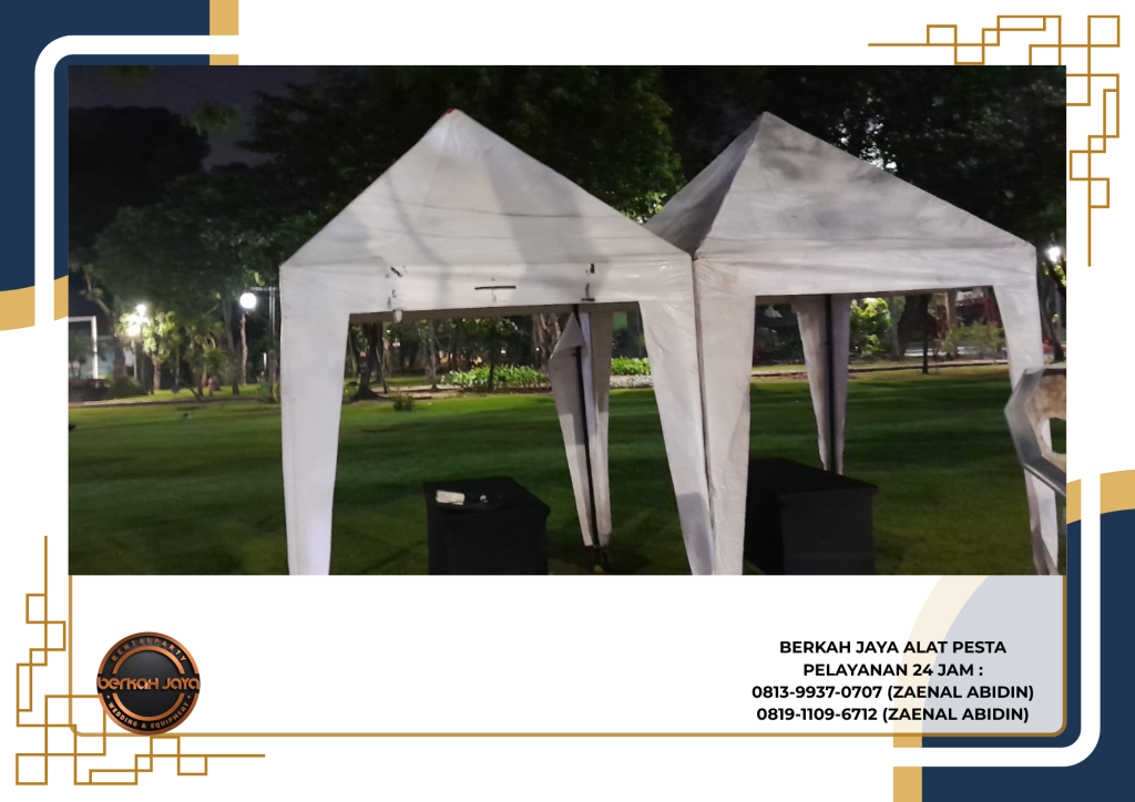 Rental Tenda Bazar Beragam Ukuran Atap Putih Di Jakarta