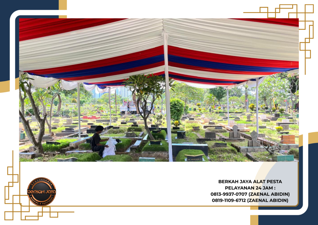 Rental Tenda Duka Pemakaman Area Jakarta Selatan