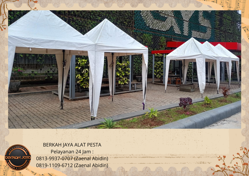 Rental Tenda Bazar Dan Beanbag Area Menteng Jakarta Pusat