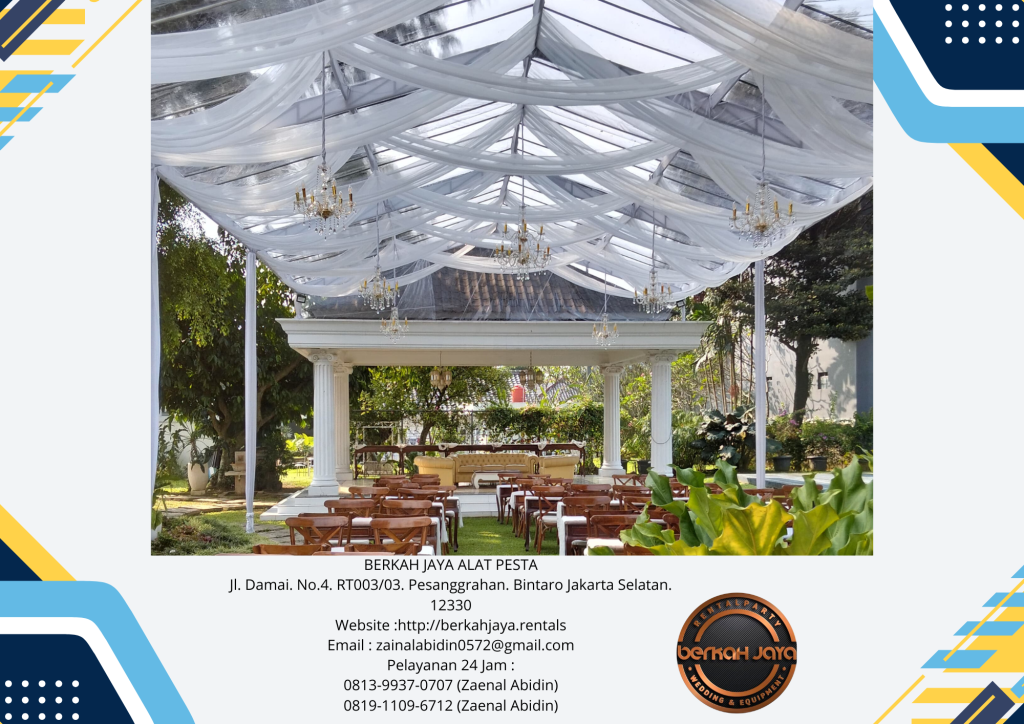 Rental Tenda Transparan Area Kemayoran Jakarta Pusat
