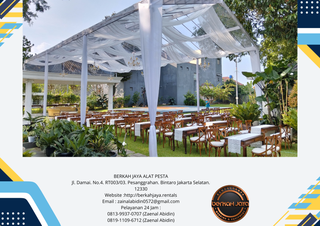 Rental Tenda Transparan Area Kemayoran Jakarta Pusat