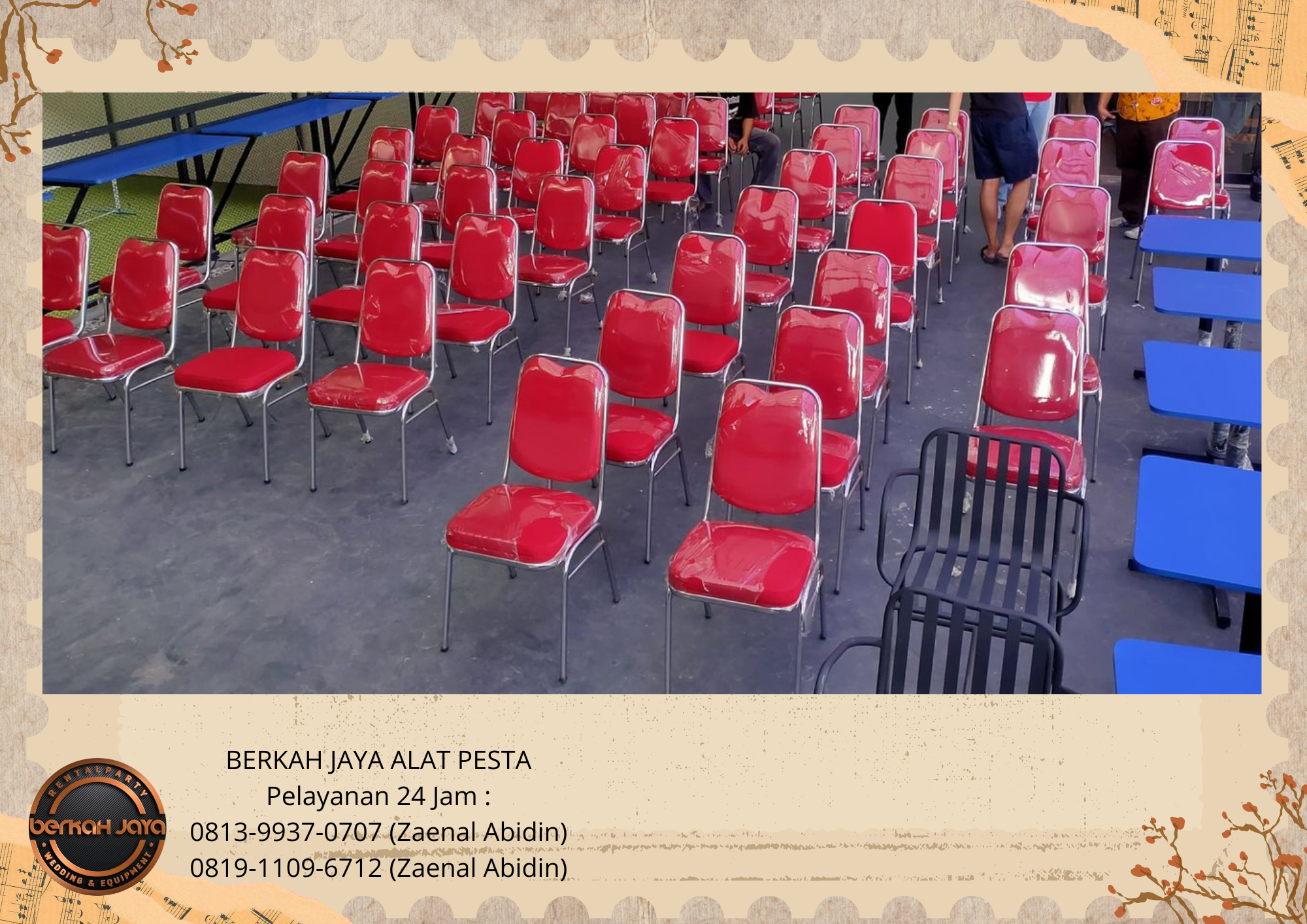 Pusat Sewa Kursi Event Polos Area PIK 2
