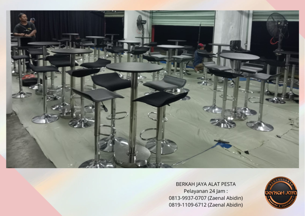 Pusat Sewa Meja Kursi Barstool Area BSD Tangerang