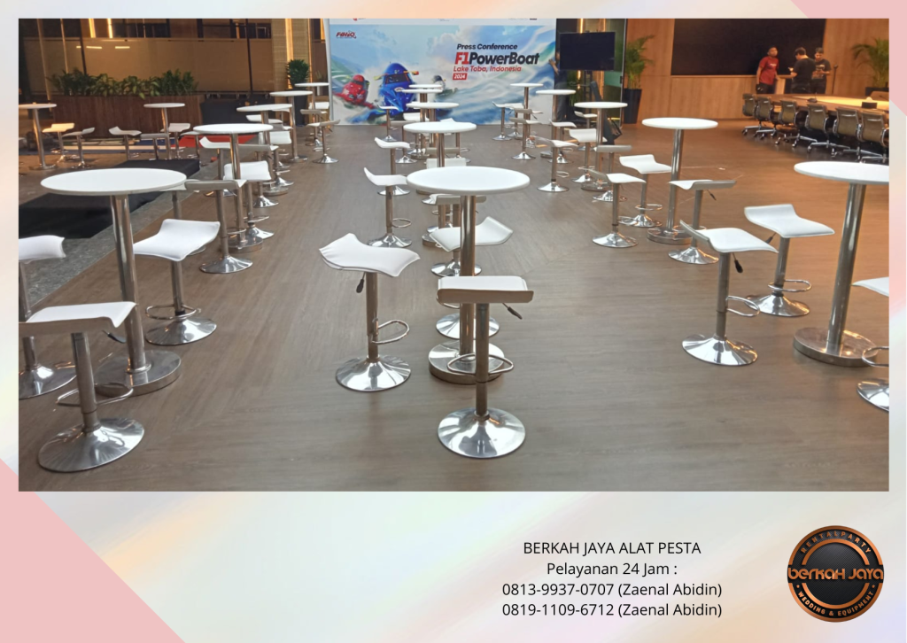 Pusat Sewa Meja Kursi Barstool Area BSD Tangerang
