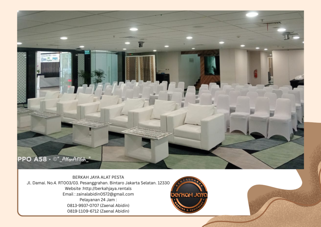 Layanan Rental Sofa Single Daerah Kebayoran Lama Jakarta Selatan