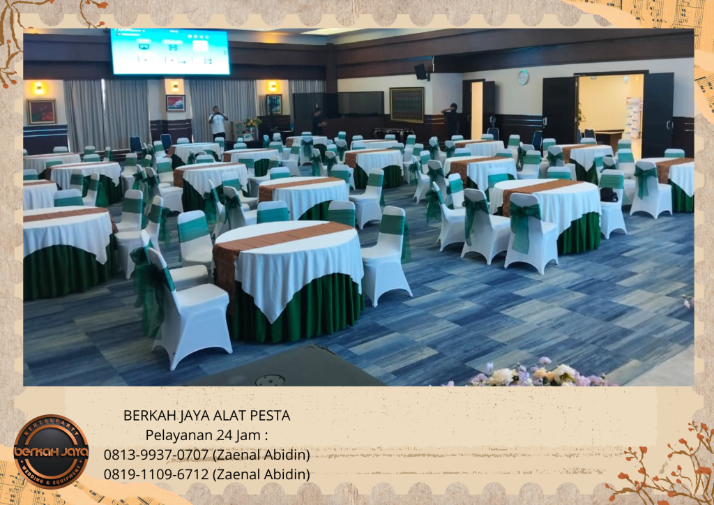 Rental Meja Bundar Dan Kursi Event Cawang