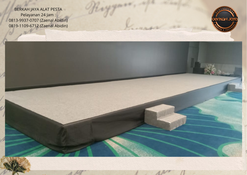 Tempat Sewa Panggung Lengkap Acessories Area Tebet Jakarta Selatan