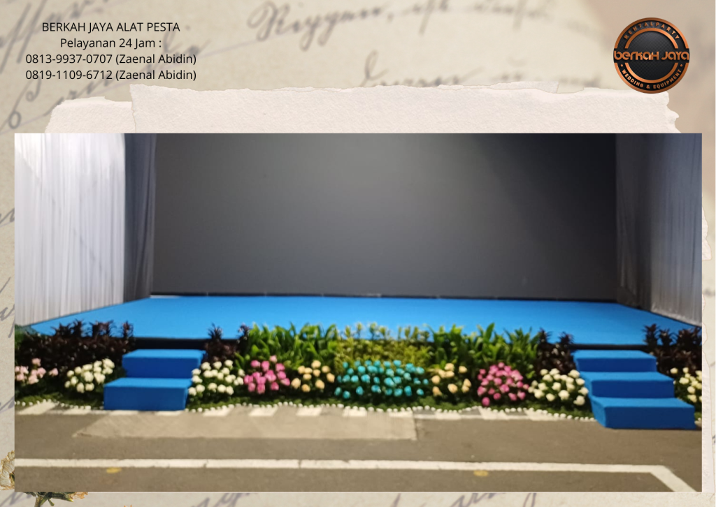 Tempat Sewa Panggung Lengkap Acessories Area Tebet Jakarta Selatan