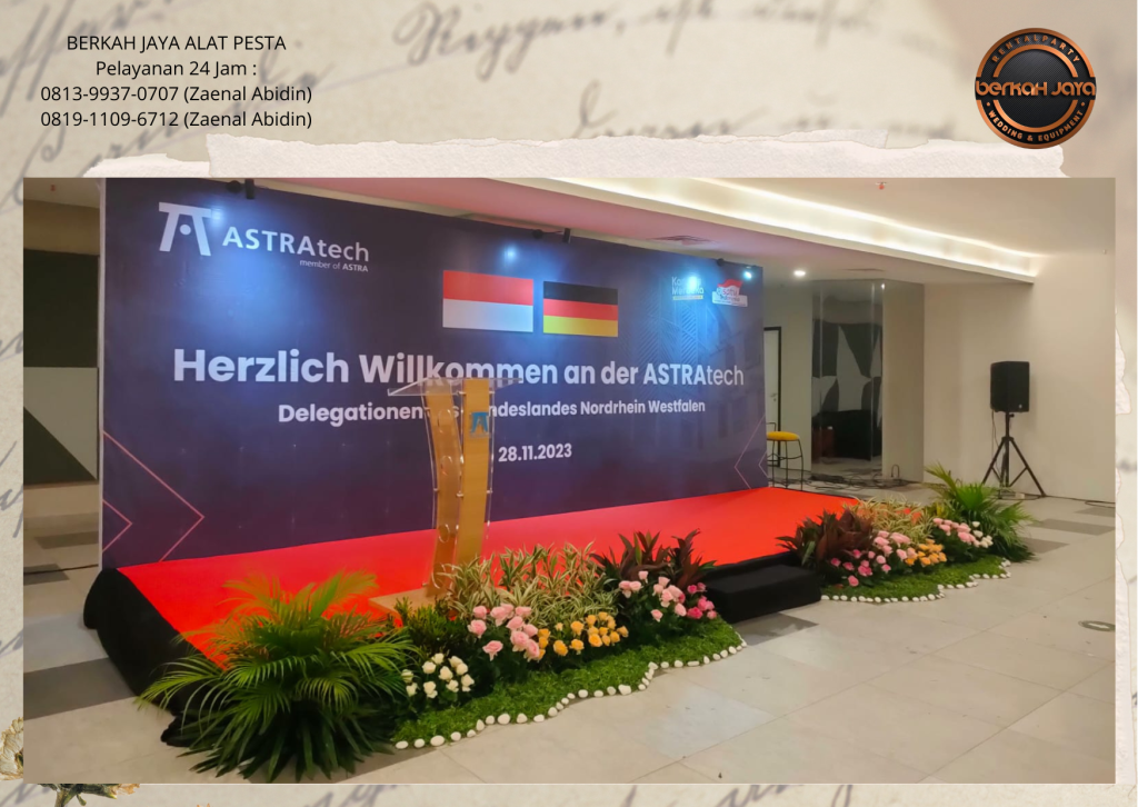 Tempat Sewa Panggung Lengkap Acessories Area Tebet Jakarta Selatan