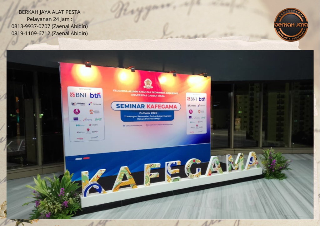 Sewa Backdrop Customize Area Jakarta Selatan