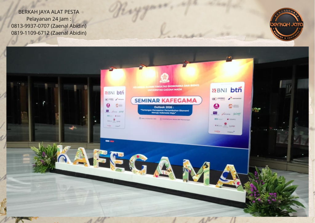 Sewa Backdrop Customize Area Jakarta Selatan