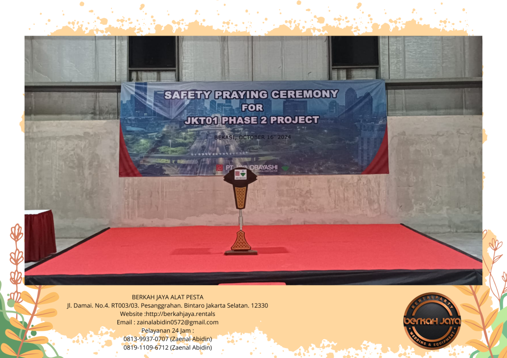 Rental Karpet Panggung Permadani Flooring Karpet Jalan Jakarta Selatan