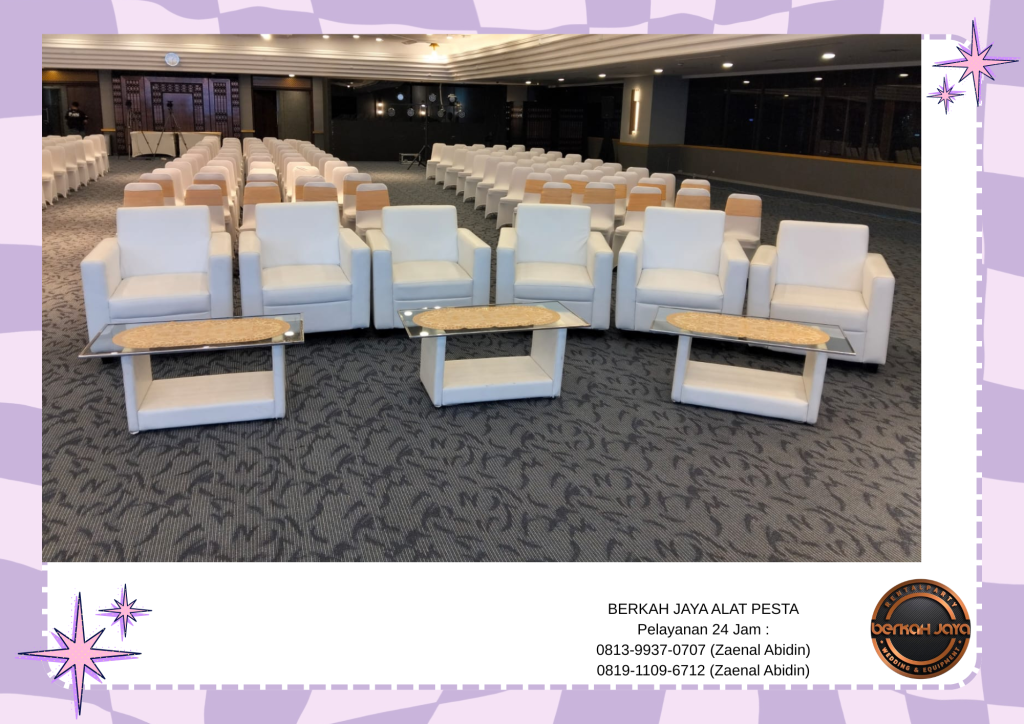 Rental Sofa Barstool Alat Catering Area Jakarta Selatan