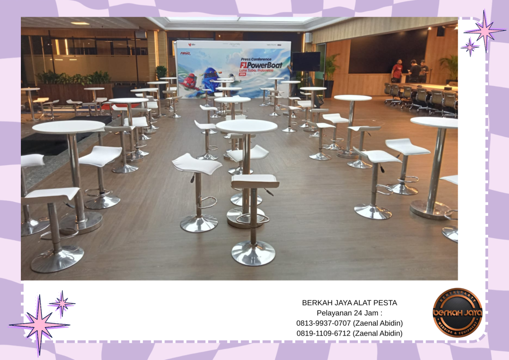 Rental Sofa Barstool Alat Catering Area Jakarta Selatan