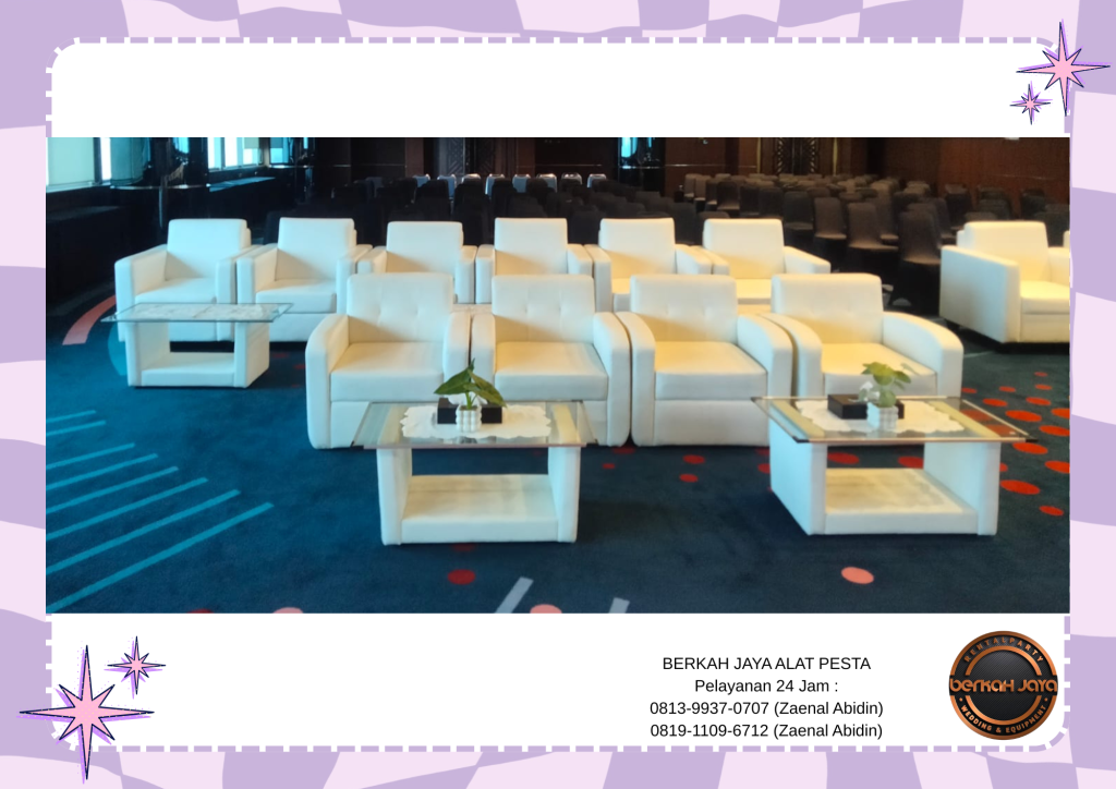 Rental Sofa Barstool Alat Catering Area Jakarta Selatan