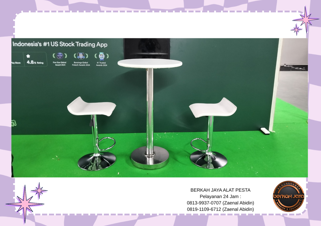 Rental Sofa Barstool Alat Catering Area Jakarta Selatan