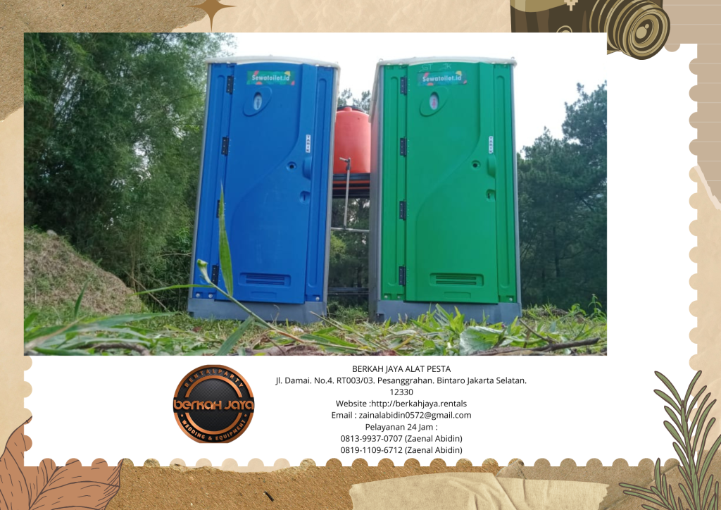 Rental Toilet Portable Jakarta Selatan Free Ongkir