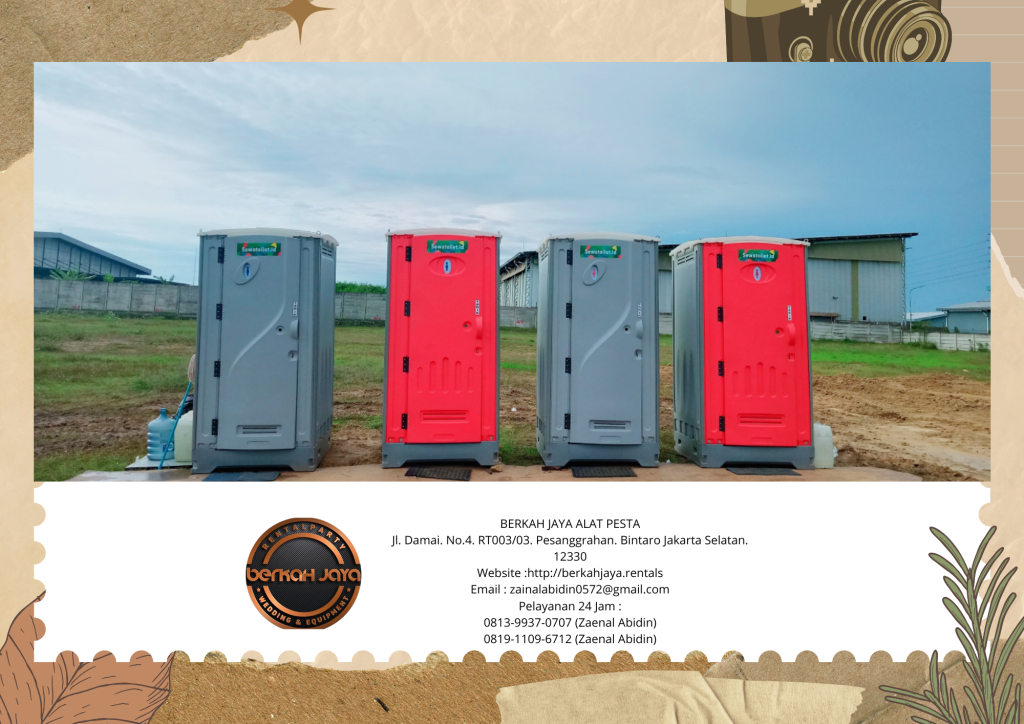 Rental Toilet Portable Jakarta Selatan Free Ongkir
