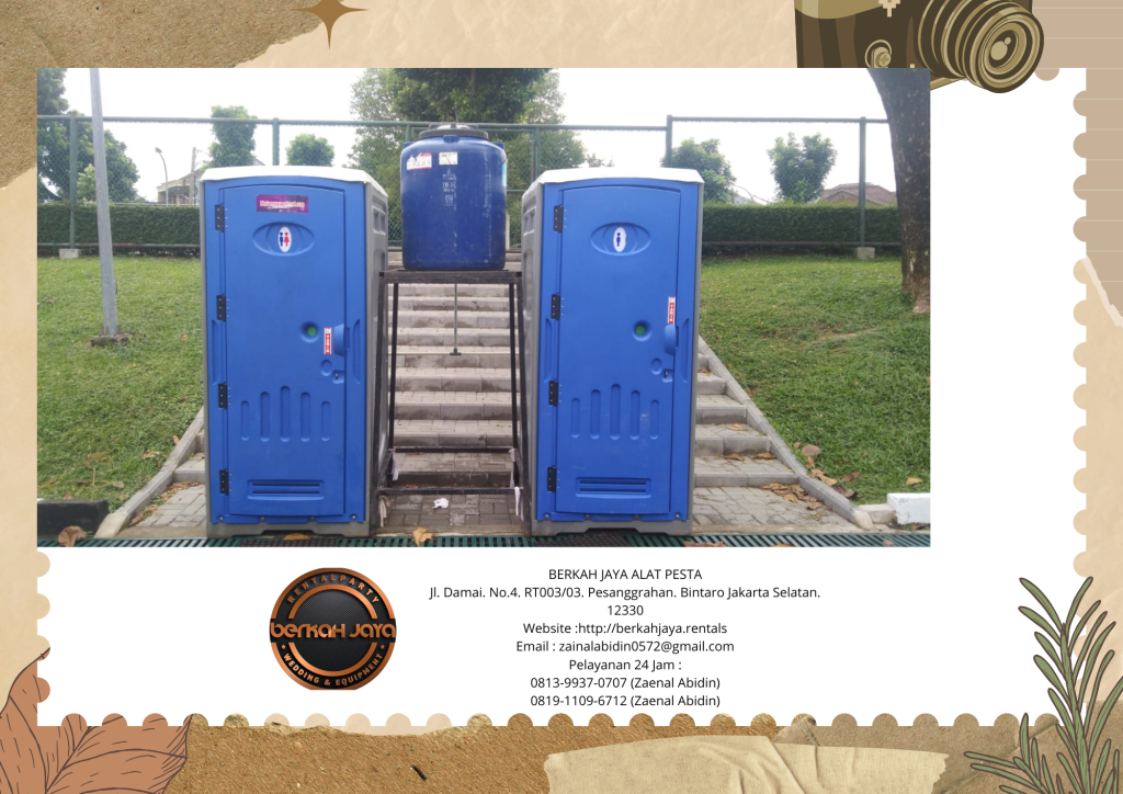 Rental Toilet Portable Jakarta Selatan Free Ongkir