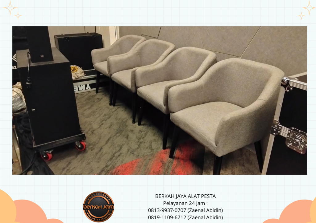 Rental Sofa Studio Kaki Kayu Area Jakarta Selatan