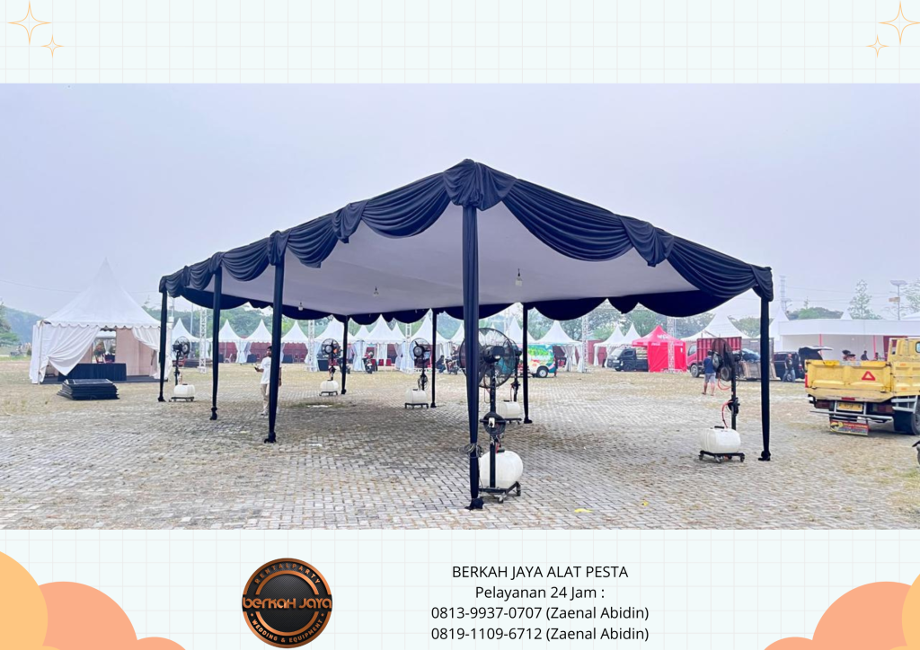 Sewa TENDA KONVENSIONAL MODEL DEKORASI TERBARU Di Jakarta Selatan